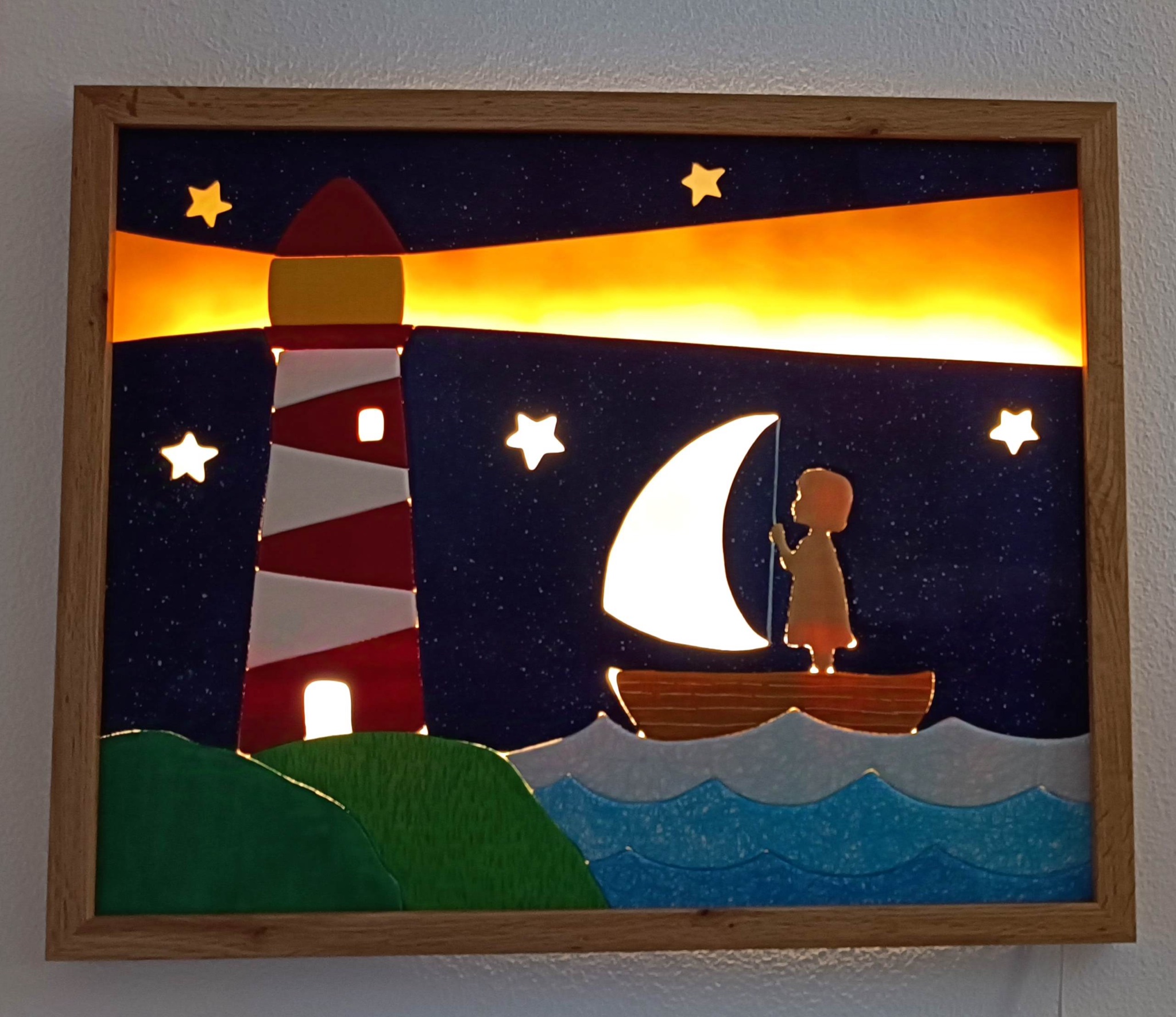 Il faro e la bambina, foto 2